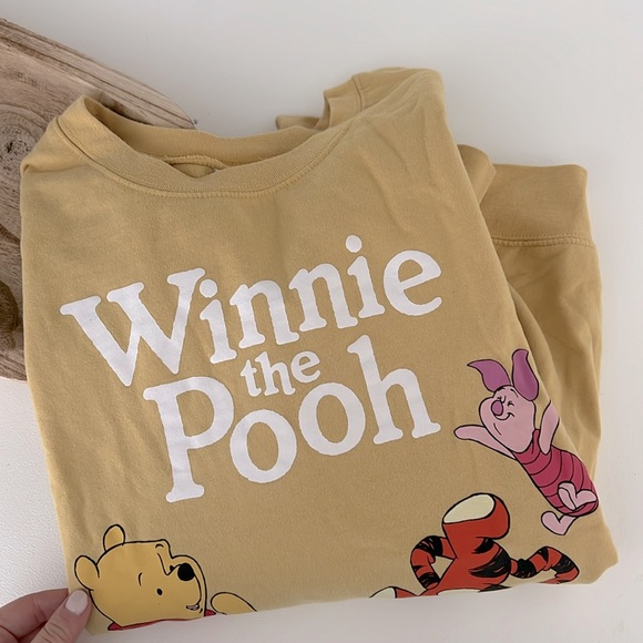 Disney Other - Winnie The Pooh Graphic Crew Neck Unisex Kids Size XXL